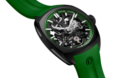 Favre Leuba Chief Skeleton DLC - Green