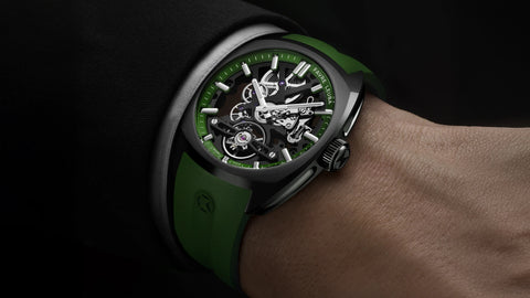 Favre Leuba Chief Skeleton DLC - Green