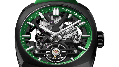 Favre Leuba Chief Skeleton DLC - Green