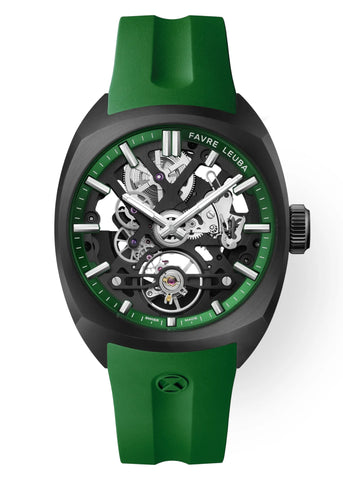 Favre Leuba Chief Skeleton DLC - Green