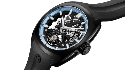 Favre Leuba Chief Skeleton DLC - Ice Blue