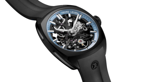 Favre Leuba Chief Skeleton DLC - Ice Blue