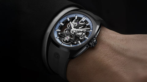 Favre Leuba Chief Skeleton DLC - Ice Blue