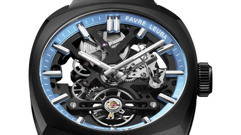 Favre Leuba Chief Skeleton DLC - Ice Blue