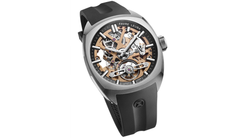 Favre Leuba Chief Skeleton - Black