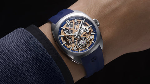 Favre Leuba Chief Skeleton - Blue