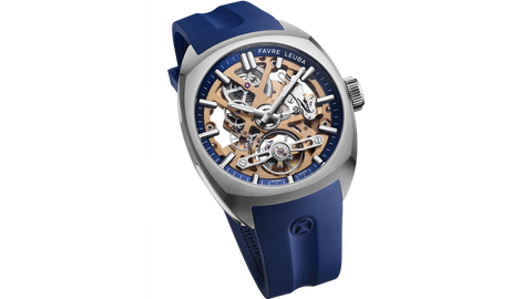 Favre Leuba Chief Skeleton - Blue