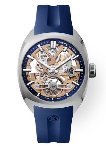Favre Leuba Chief Skeleton - Blue