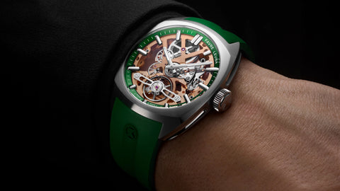 Favre Leuba Chief Skeleton - Green
