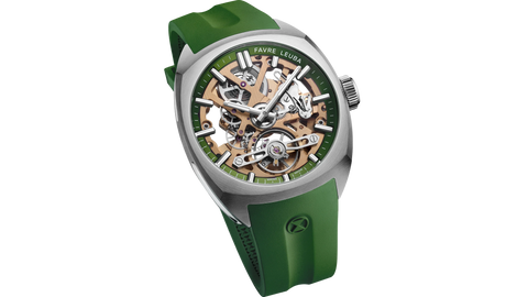 Favre Leuba Chief Skeleton - Green
