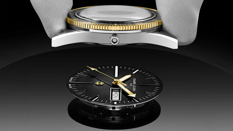 Favre Leuba Deep Raider Day Date - Bicolor Black