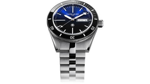 Favre Leuba Deep Raider Day Date - Blue