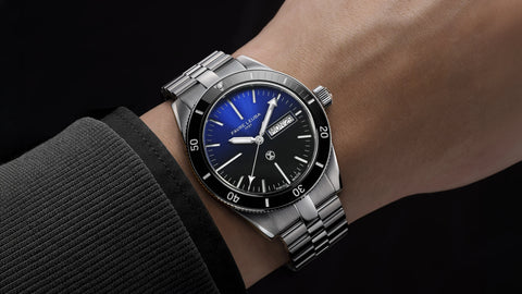 Favre Leuba Deep Raider Day Date - Blue