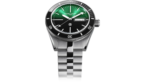 Favre Leuba Deep Raider Day Date - Green