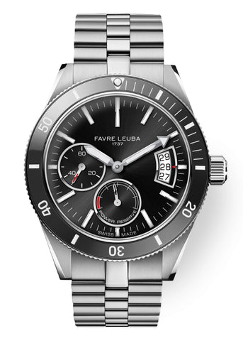 Favre Leuba Deep Raider Power Reserve - Black