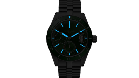 Favre Leuba Deep Raider Power Reserve - Green