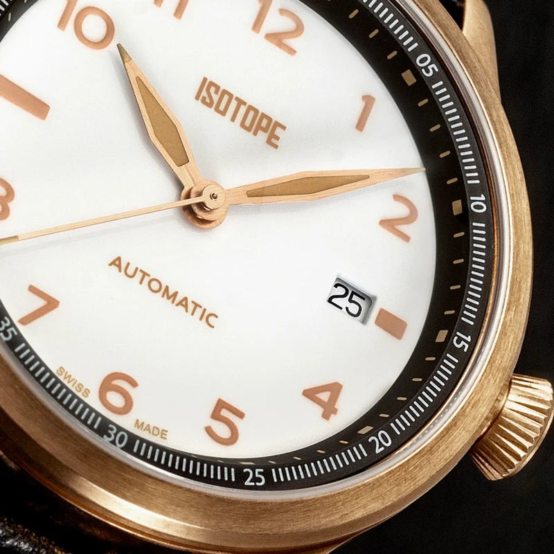 Isotope Old Radium Polar Enamal Zifferblatt Emaille