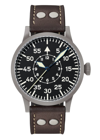 Laco Dortmund 45mm Handaufzug - Fliegeruhr ORIGINAL