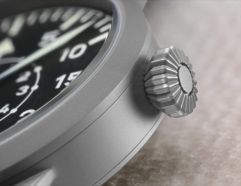 Laco Dortmund 45mm Handaufzug - Fliegeruhr ORIGINAL