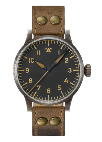 Laco Heidelberg Erbstück 39mm Automatik - Fliegeruhr ORIGINAL