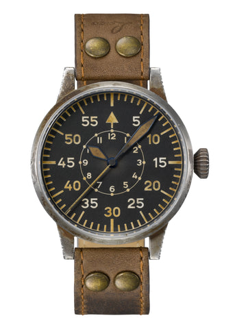 Laco Kempten Erbstück 39mm Handaufzug - Fliegeruhr ORIGINAL