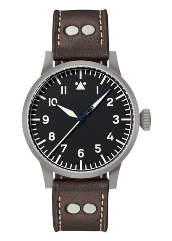 Laco Memmingen 42mm Handaufzug - Fliegeruhr ORIGINAL