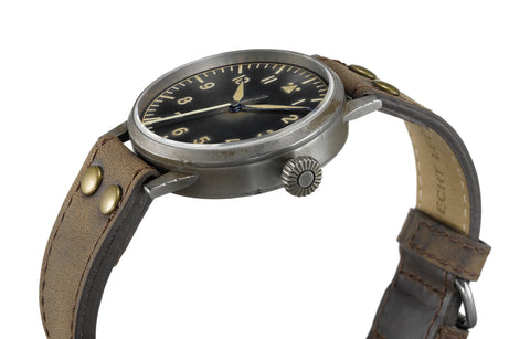 Laco Memmingen Erbstück 42mm Handaufzug - Fliegeruhr ORIGINAL