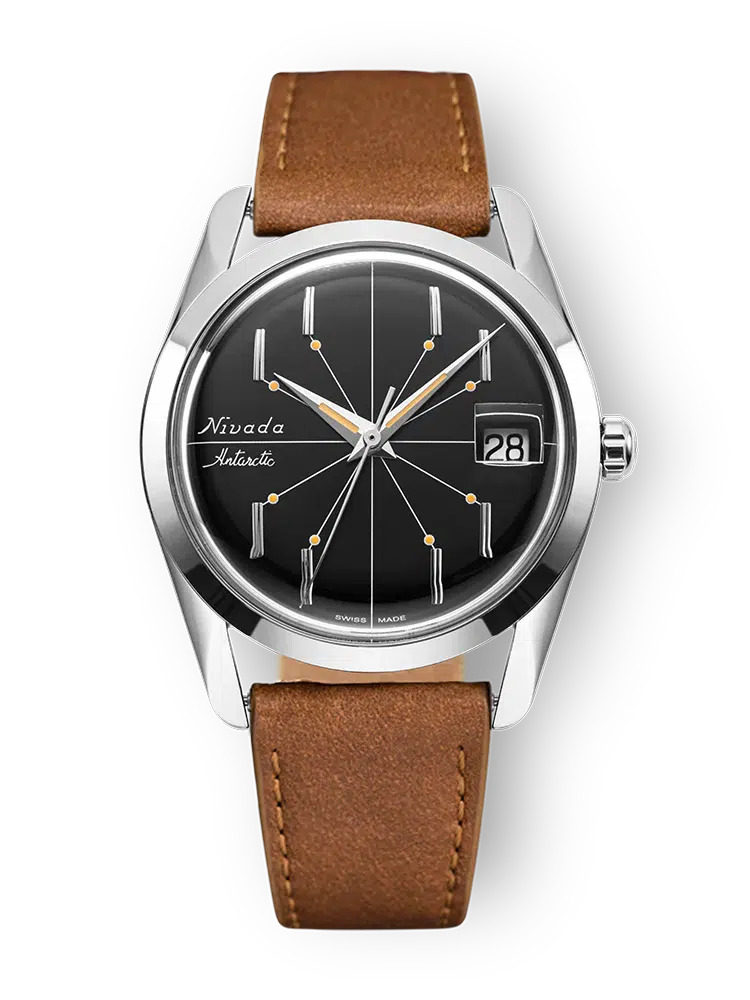 Brown leather strap