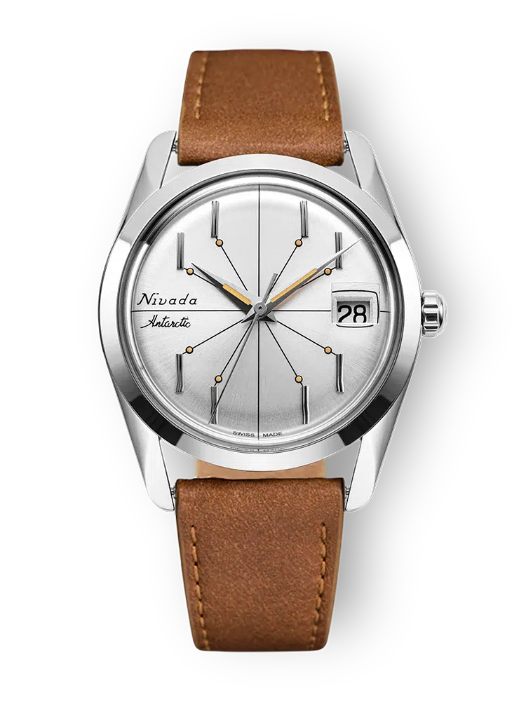 Brown leather strap