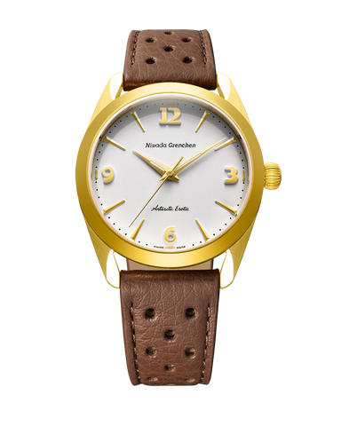 Nivada Grenchen Antarctic Erotic Gold 320697M
