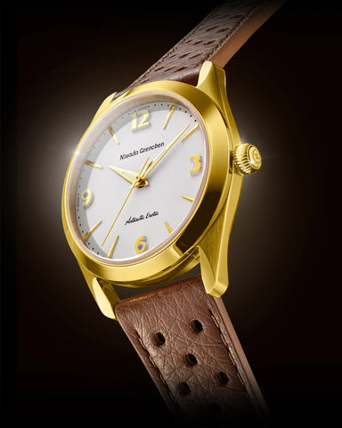 Nivada Grenchen Antarctic Erotic Gold 320697M