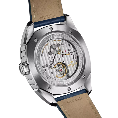 Perrelet Lab Peripheral Dual Time Big Date A1101/3 Schwarz