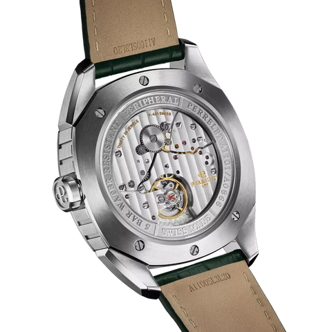 Perrelet Lab Peripheral Dual Time Big Date A1101/5 Grün