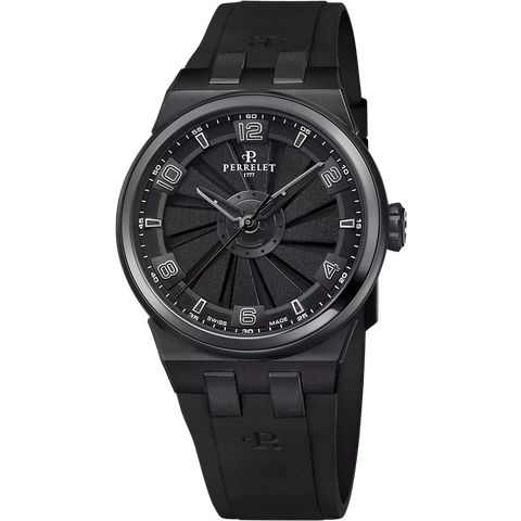 Perrelet Turbine Titanium 41 Black A4067/6