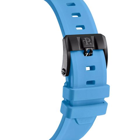 Perrelet Turbine Titanium 41 Ice Blue A4067/7