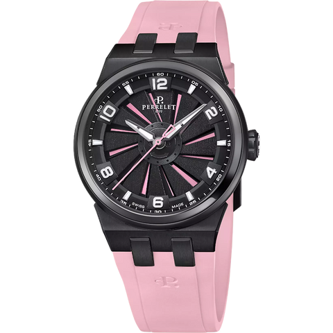 Perrelet Turbine Titanium 41 Pink Flamingo A4067/8
