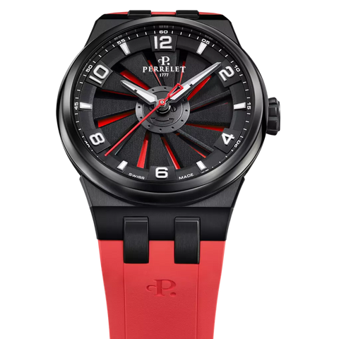 Perrelet Turbine Titanium 41 Red A4067/4