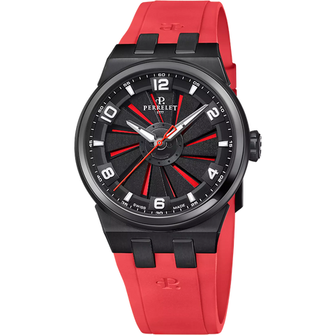 Perrelet Turbine Titanium 41 Red A4067/4