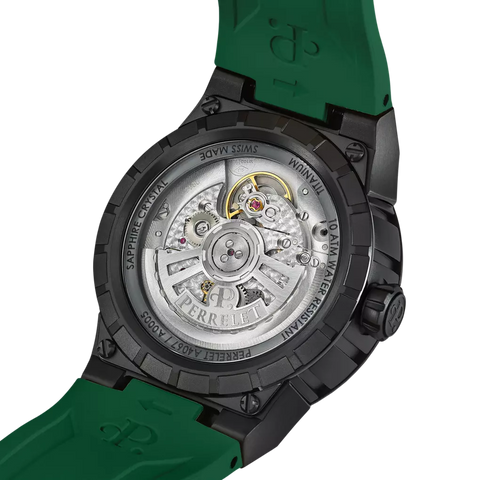 Perrelet Turbine Titanium 41 Verde A4067/5