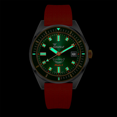 Squale Matic S Green Two-Tone MATICGGRGR