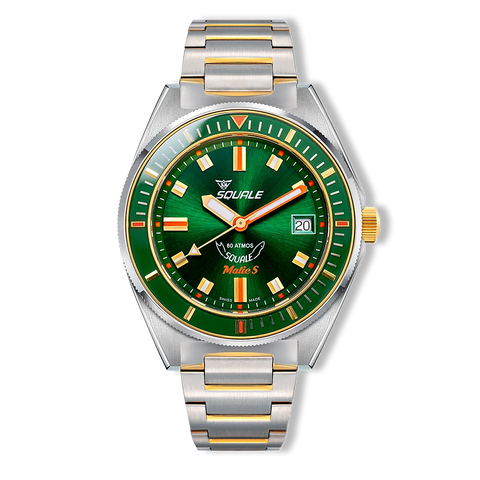 Squale Matic S Green Two-Tone MATICGGRGR