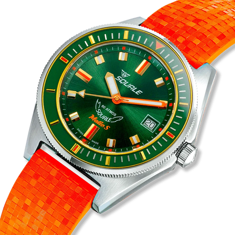 Squale Matic S Green Two-Tone MATICGGRGR