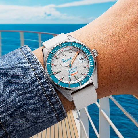 Squale Matic S White MATICLBWT