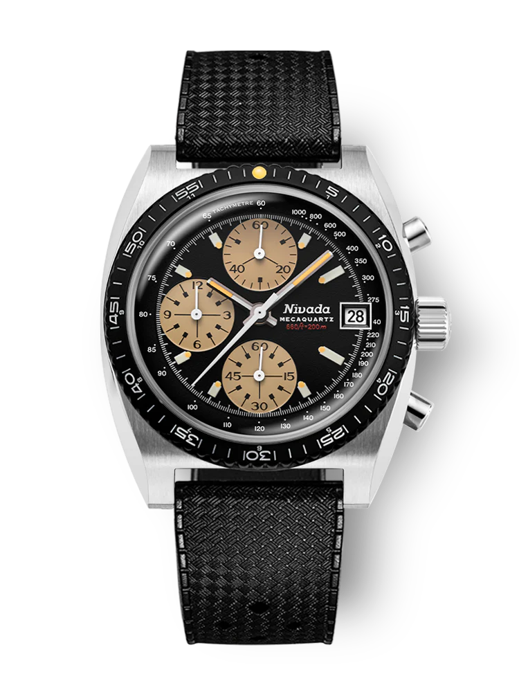 Tropical rubber strap black