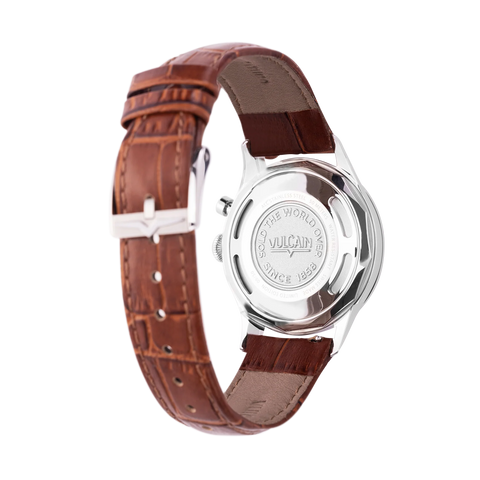 Vulcain Cricket Classique 39 - Black & Khaki