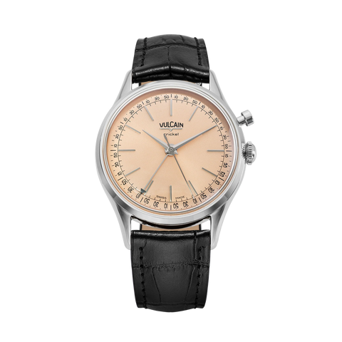 Vulcain Cricket President 39 - Pale Salmon