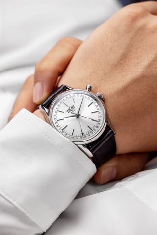 Vulcain Cricket President 39 - Silver