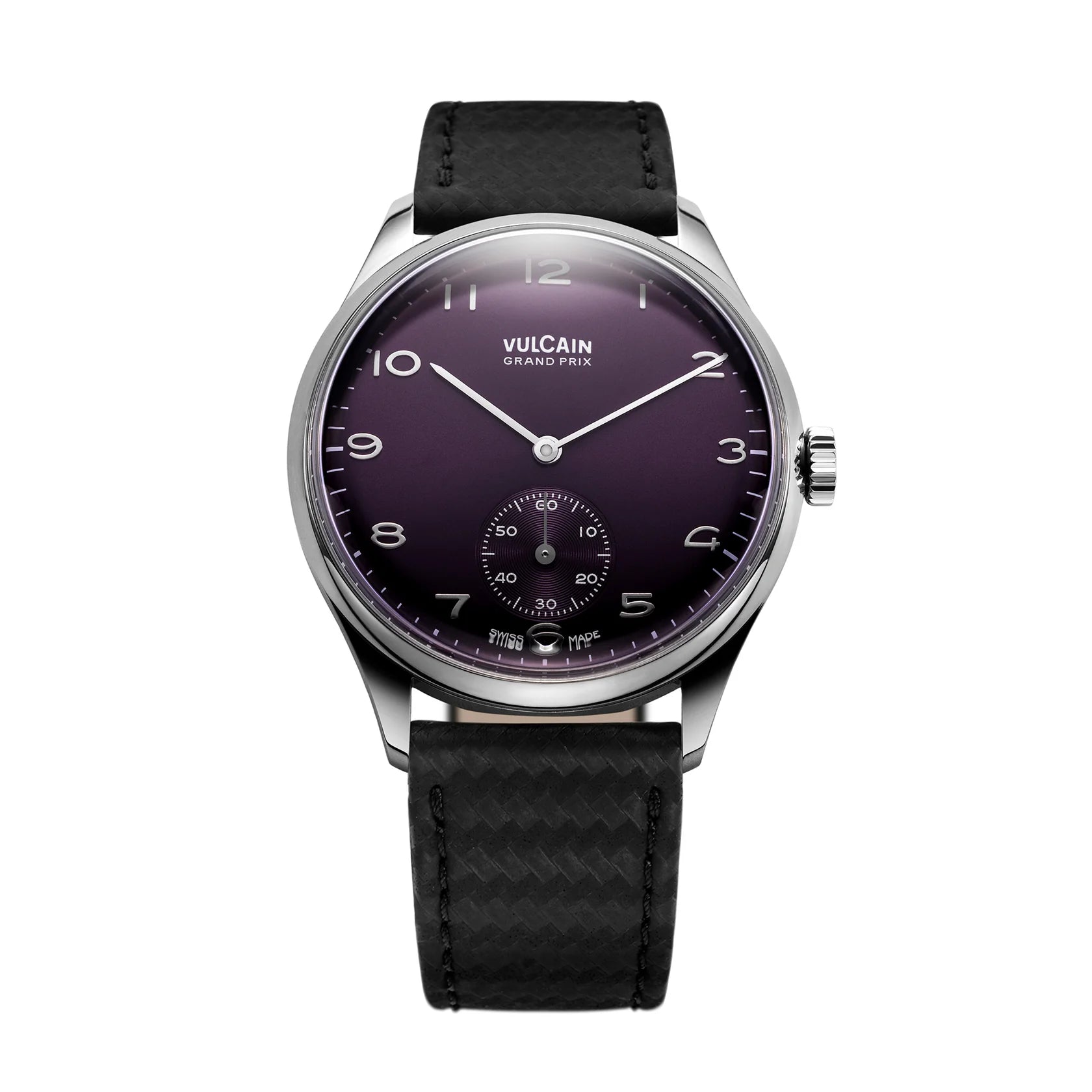 Lederband Schwarz carbon-Stuktur