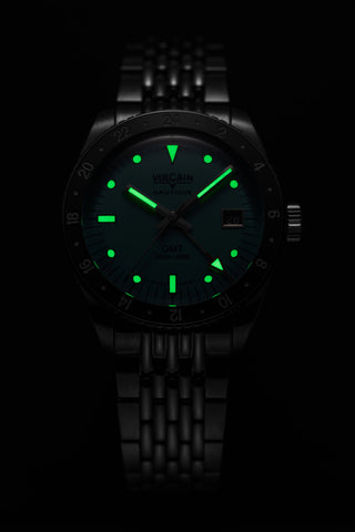 Vulcain Skindiver Nautique GMT - Turquoise Limited Edition 680174BM7