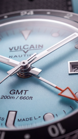 Vulcain Skindiver Nautique GMT - Turquoise Limited Edition 680174BM7